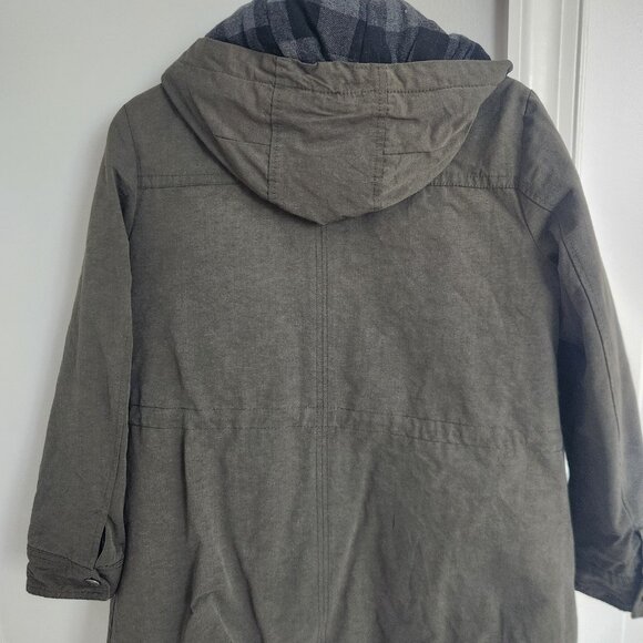 G.H. BASS & Co olive green winter coat size M - Picture 4 of 5